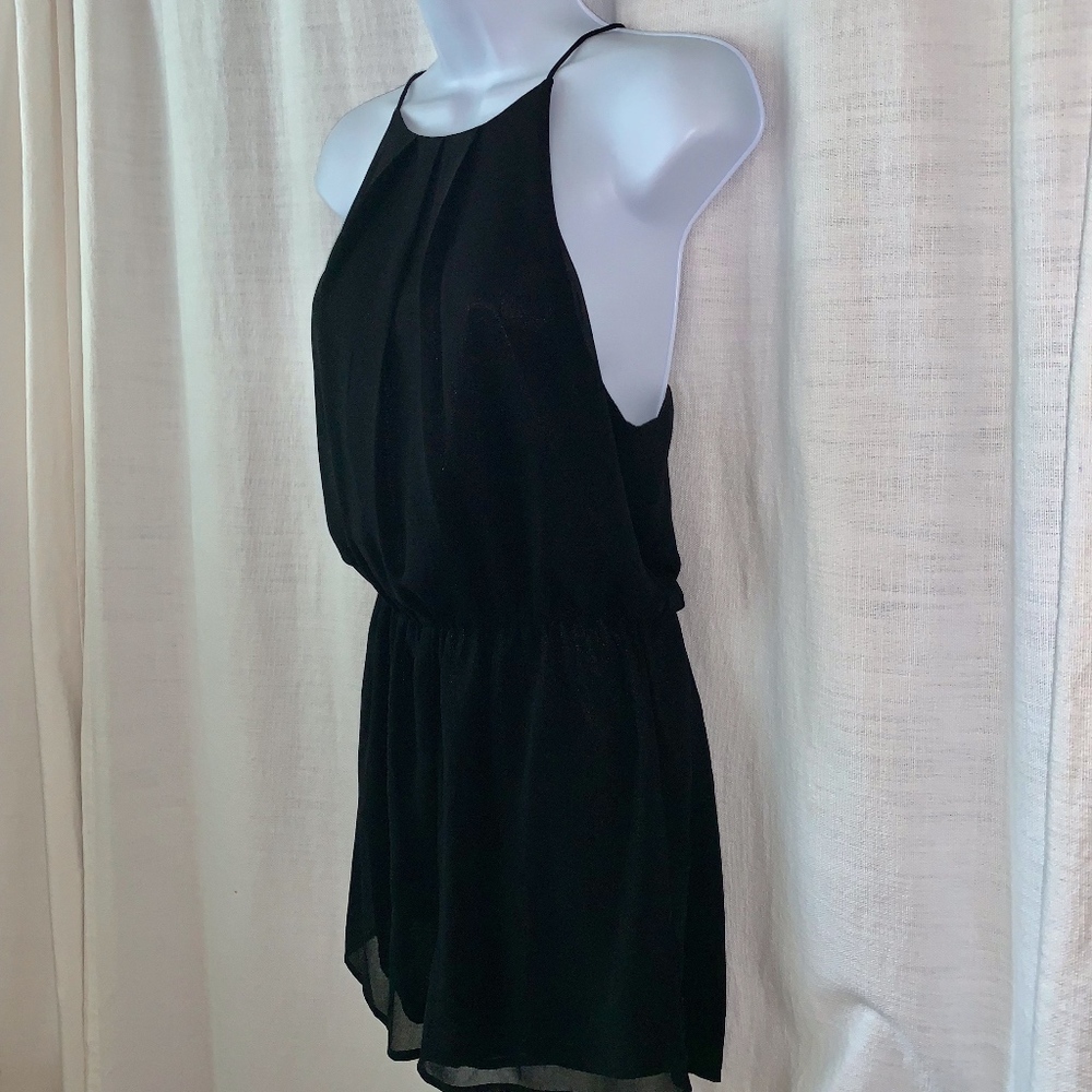 Euc- Lined, Pleated Split Back Romper! - image 2